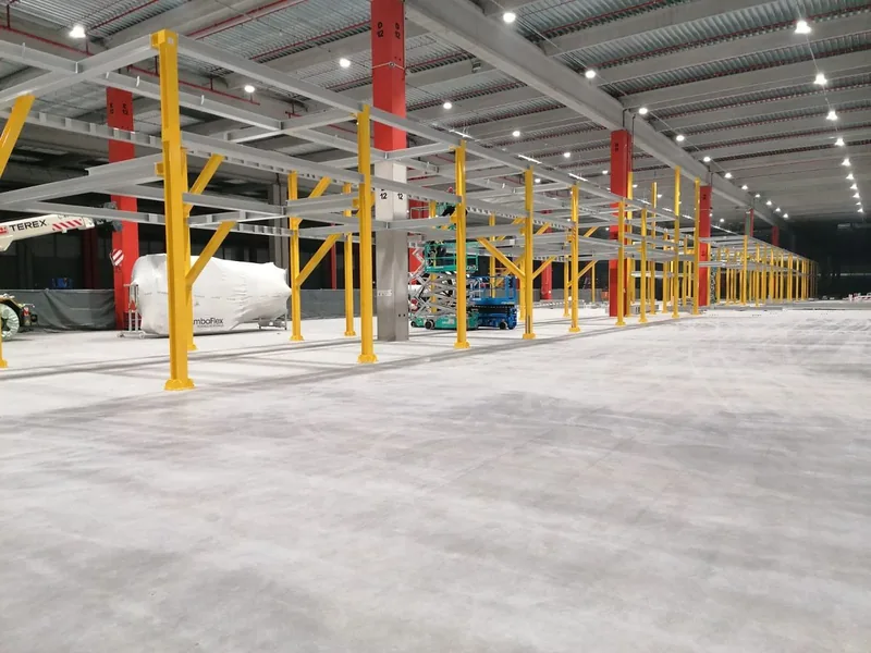 Multi-level steel platform structures — Alessandria, Italy