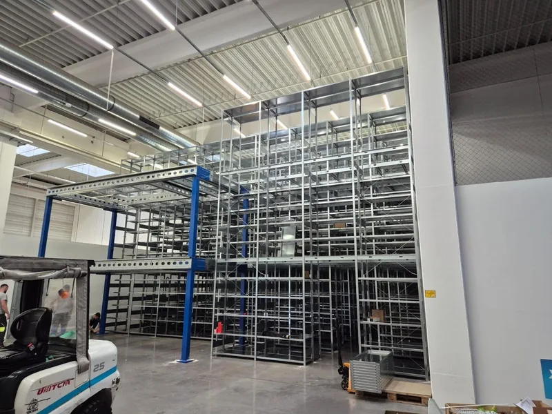 Shelving and mezzanine installation — Rijeka, Croatia