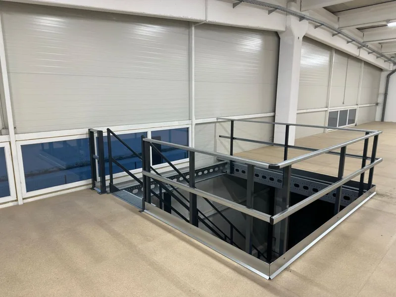 Mezzanine platform installation — Sarajevo, Bosnia and Herzegovina