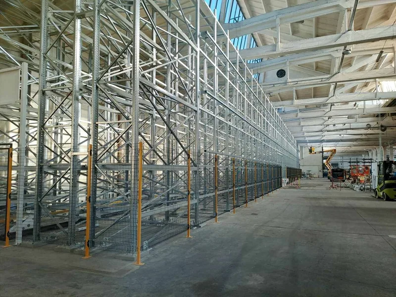 Pallet racking installation — Zagórz, Poland